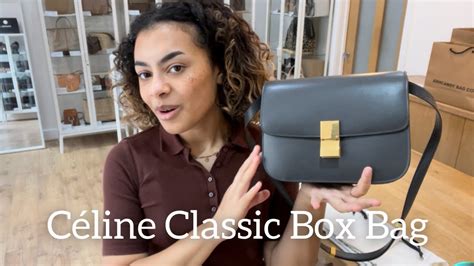 celine 的 classic box|Celine box bag.